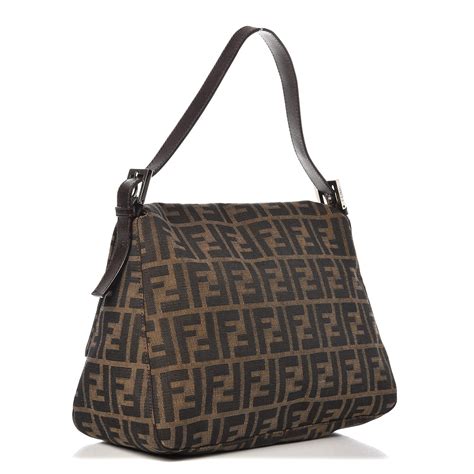 fendi vintage zucca mama baguette|Fendi baguette embroidered.